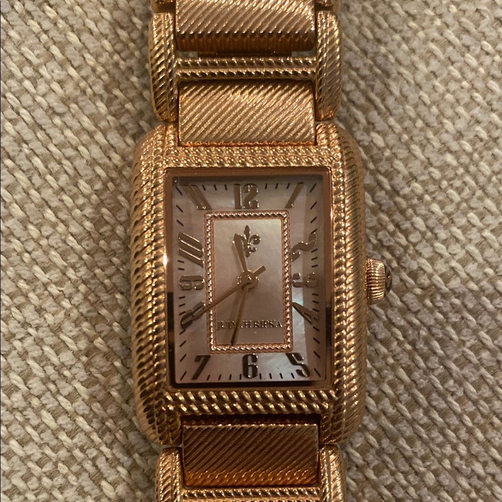 Judith Ripka Judith Ripka Rose-Gold Tone Lexington Watch